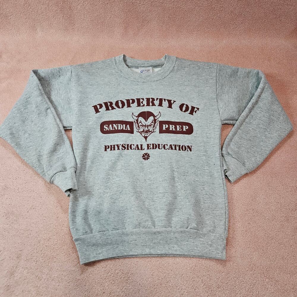 Port and Company Sandia Prep Physical Education Youth Large Crewneck Sweatshirt